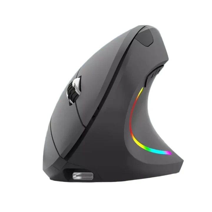 Mouse Ergonómico Inalambrico Recargable Jertech JR322 - Imagen 3
