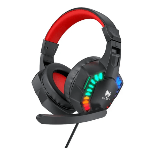 Diadema Gamer Rgb Negra Compatible Ps4 Para Videos Juegos Pc Negro RAM-A66 - Imagen 2