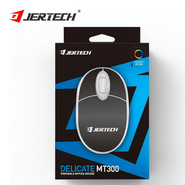 Mouse Alambrico USB 2.0 Jertech Delicate MT300 - Imagen 3