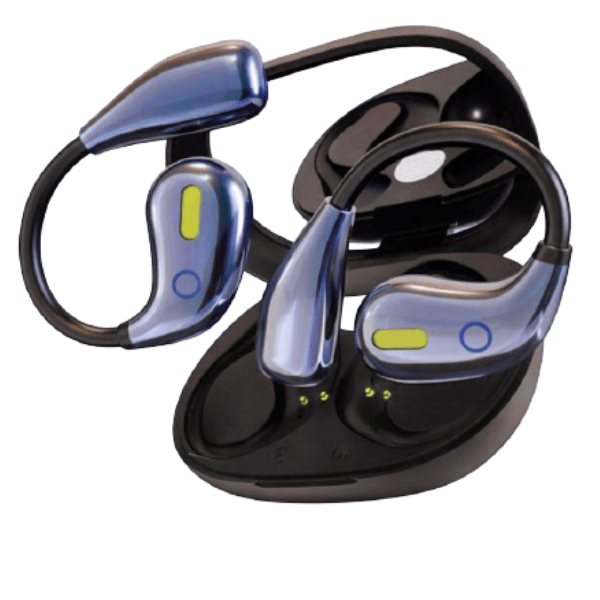 Audífonos Inalámbricos Conducción Ósea Bluetooth Gancho Negro RAM-YC45 - Imagen 3